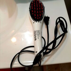 Hair brush Iron Straightener
